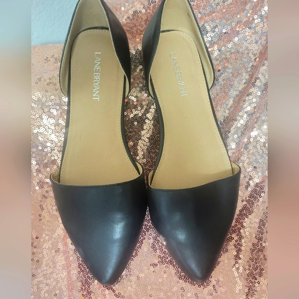 Lane Bryant size 9W slip on flats. NWOT - Picture 2 of 6